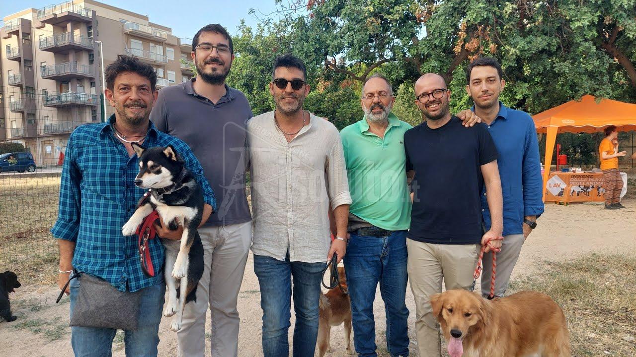 Inaugurata l'oasi dog della contrada Perriera, il sindaco: "Un luogo di civiltà" (Video)