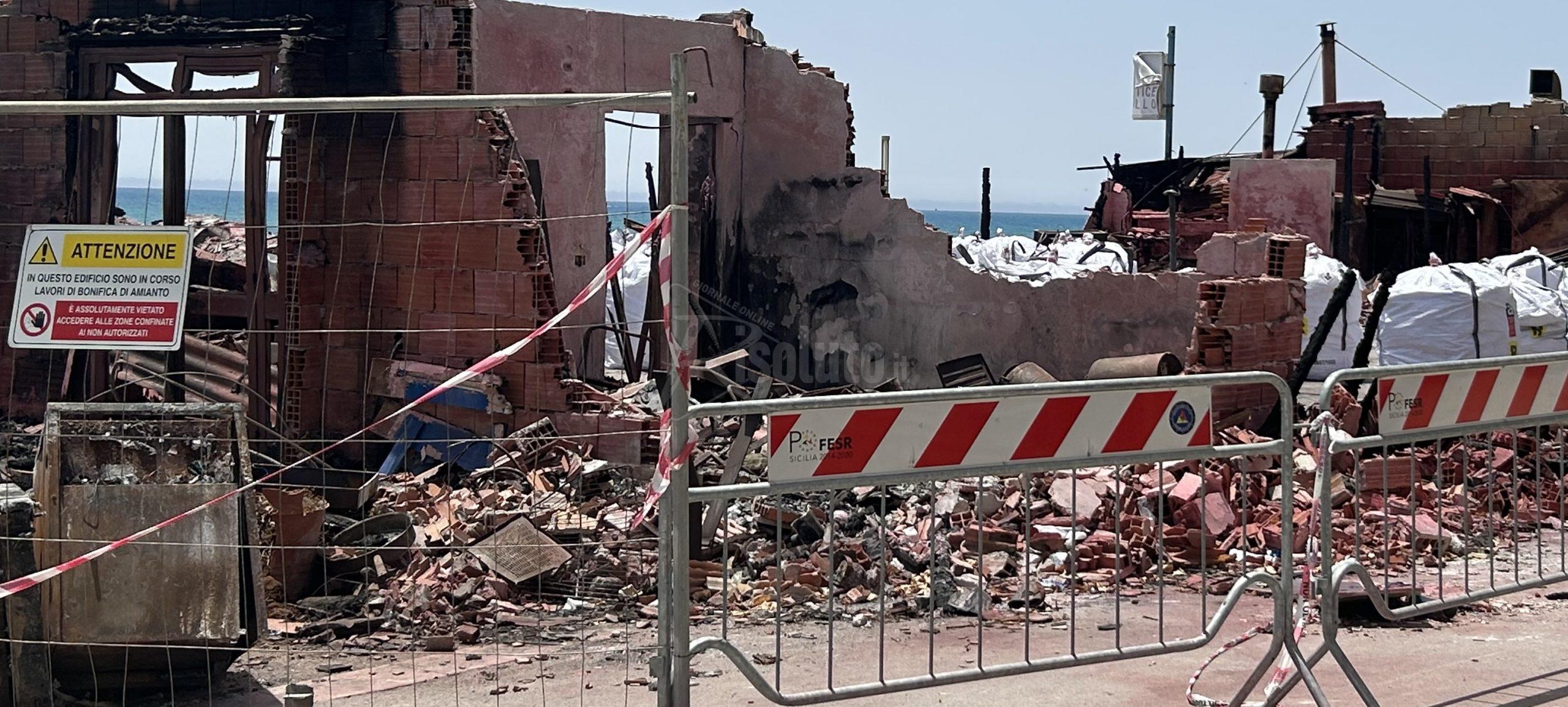Qualche giorno di lavoro in più rispetto ai 6 previsti per la bonifica allo Stazzone