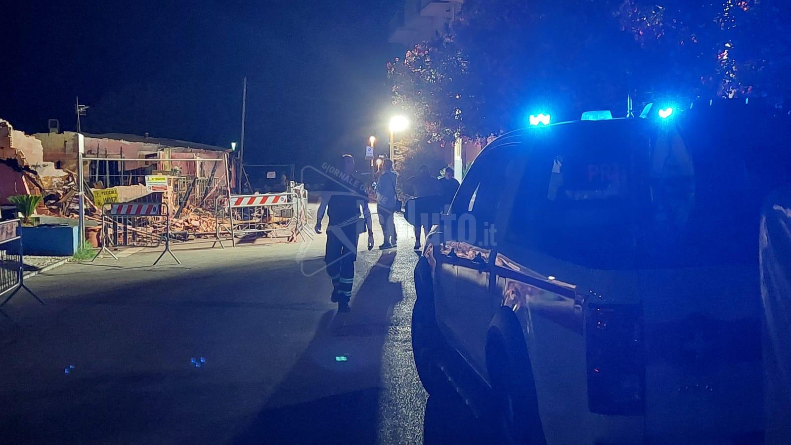 Prima notte di lavori allo Stazzone per bonificare l'area del "Porticello" (Video)