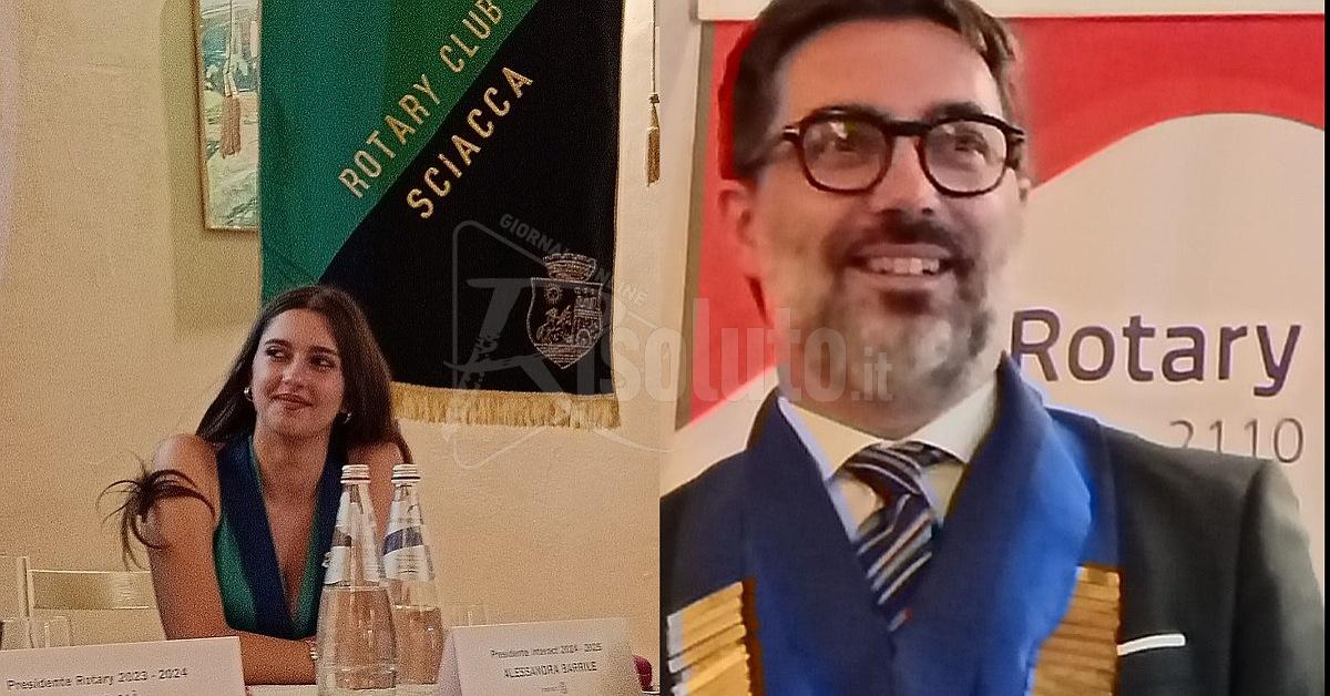 Nuovi presidenti alla guida del Rotary Club e Interact di Sciacca