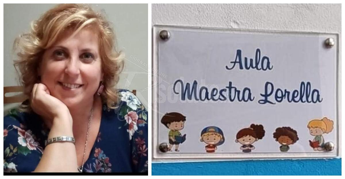Sciacca, aula intitolata alla Maestra Lorella, il Primo circolo ricorda l’insegnante