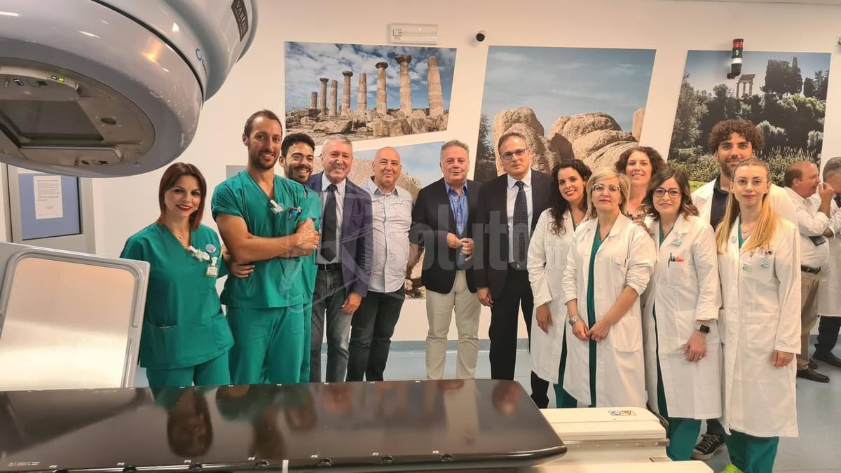 In funzione il nuovo acceleratore lineare della radioterapia dell’ospedale di Agrigento