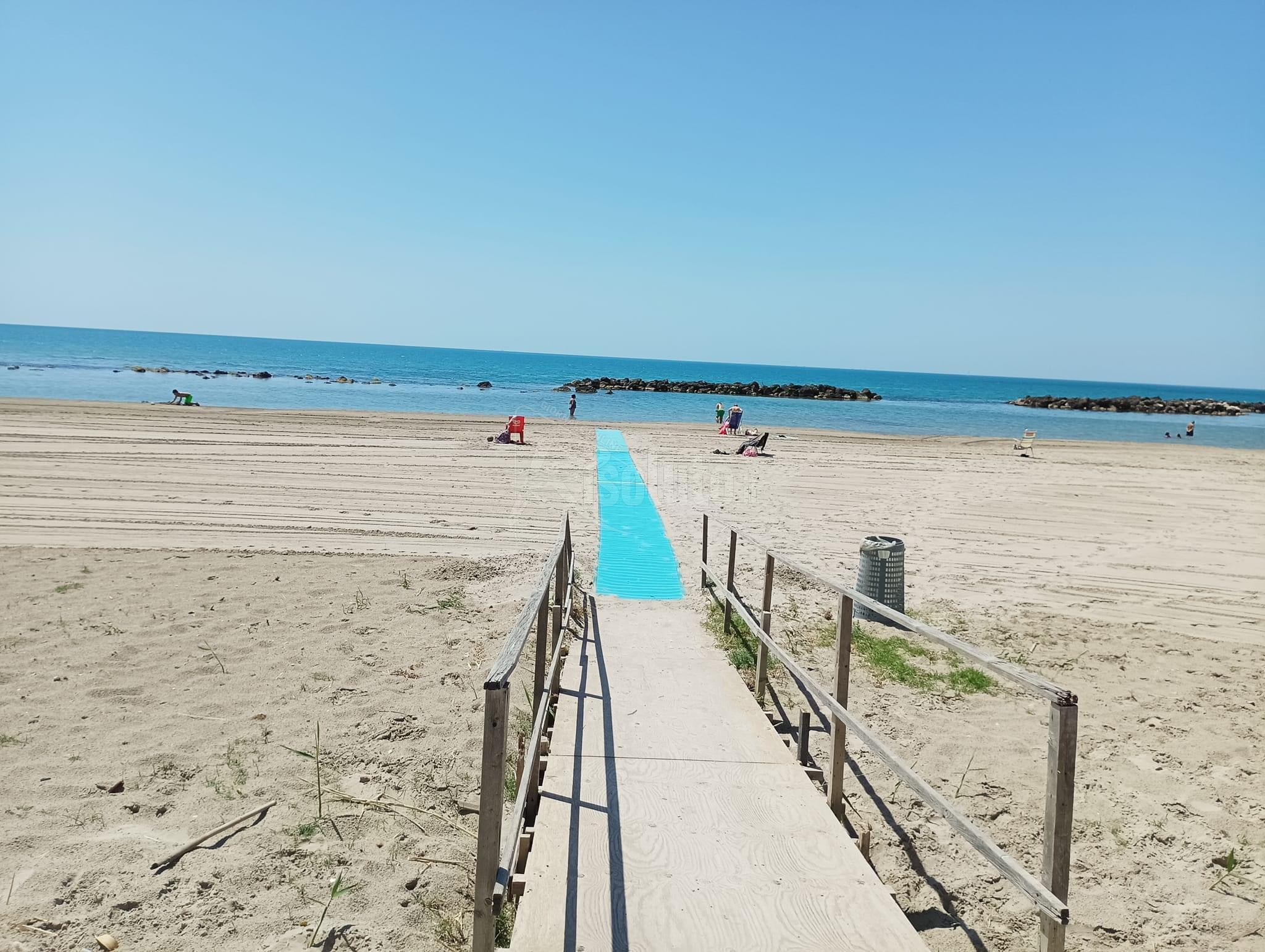 Passerelle per disabili in 4 spiagge di Sciacca