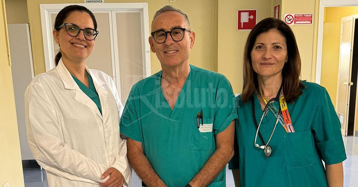 Intervento riuscito su ultra novantenne al Giovanni Paolo II di Sciacca con tecniche mini invasive