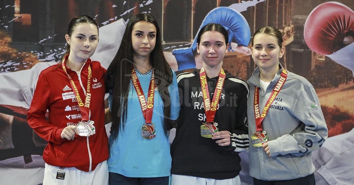 Roma Open League 2024, bene Ippon Karate Lentini Sciacca