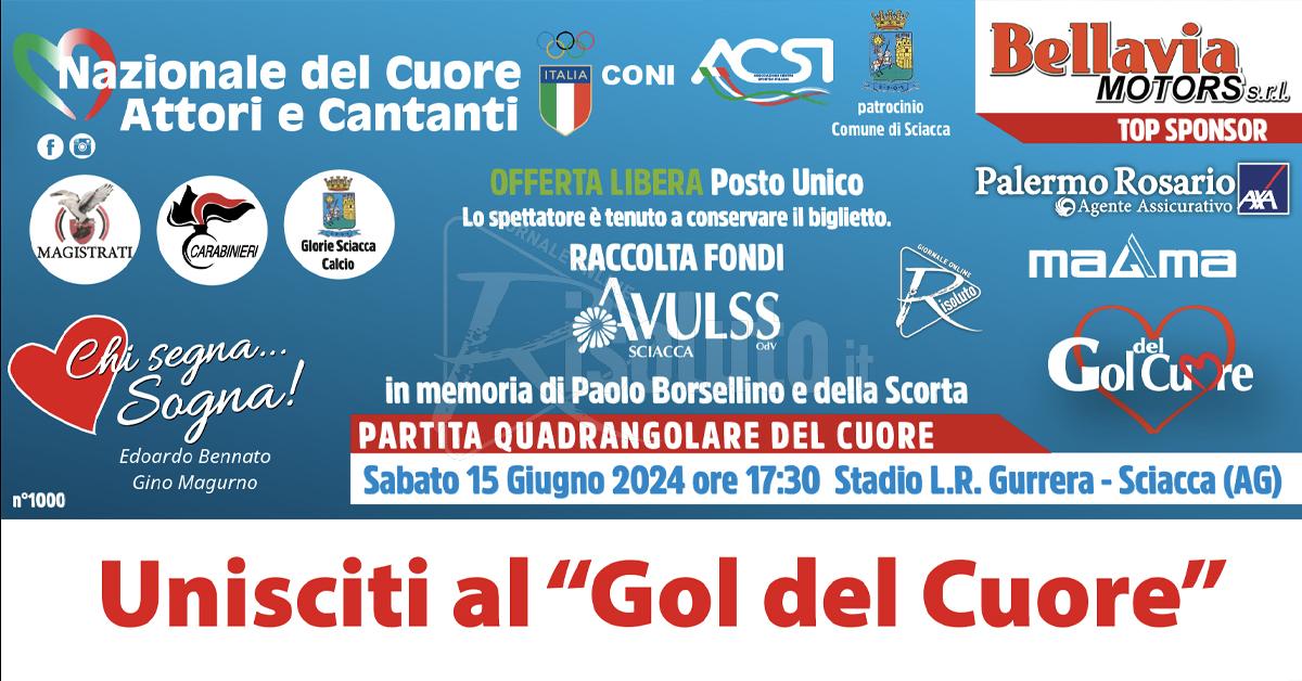 "Gol del Cuore" a Sciacca, attori e cantanti consegnano la lista dei convocati (Video)