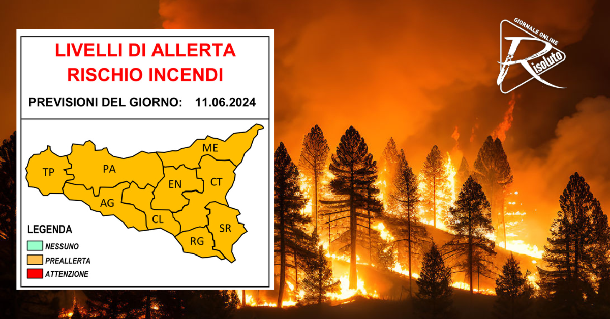 Meteo in Sicilia, temperature sopra i 30 gradi e pre-allerta per incendi 