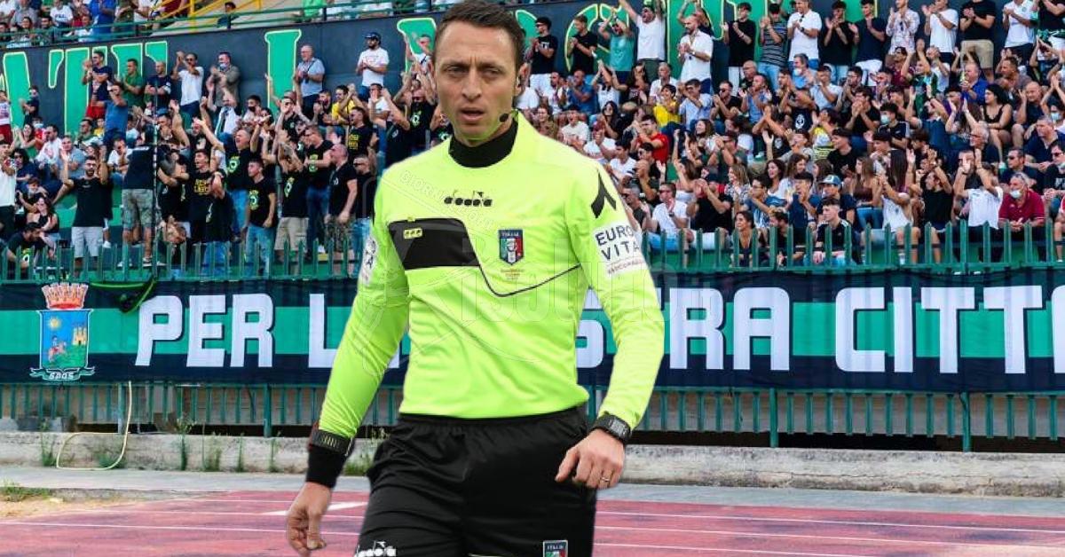 L'arbitro di serie A Rosario Abisso dirigerà a Sciacca la finale del "Gol del Cuore"