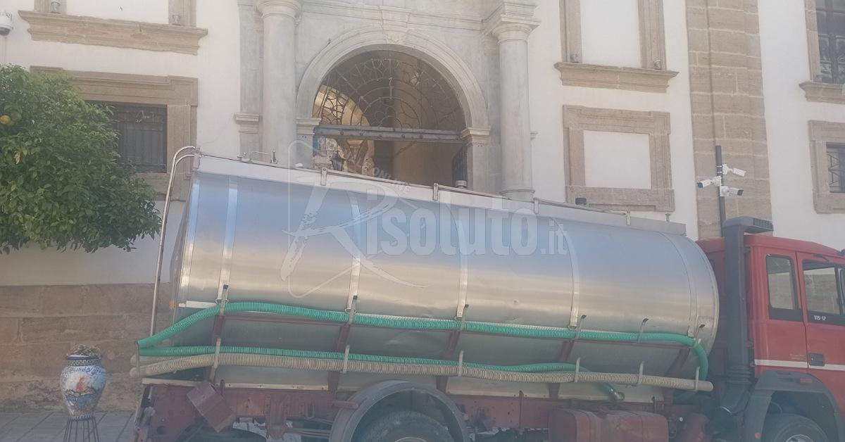 Approvvigionamento mediante autobotte a Sciacca, ecco cosa fare
