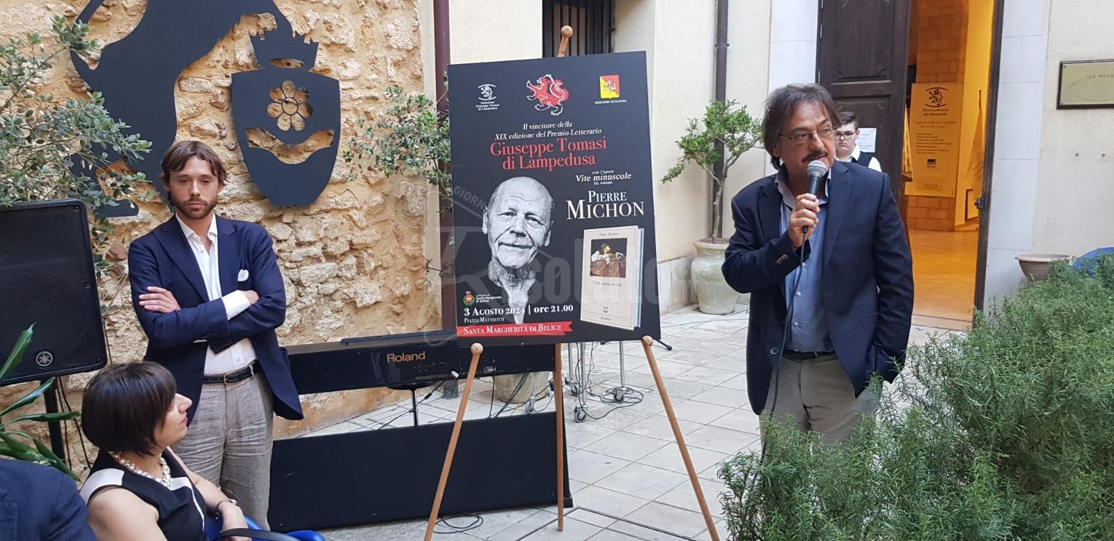 Premio Letterario Tomasi di Lampedusa, Pierre Michon vince l'edizione 2024