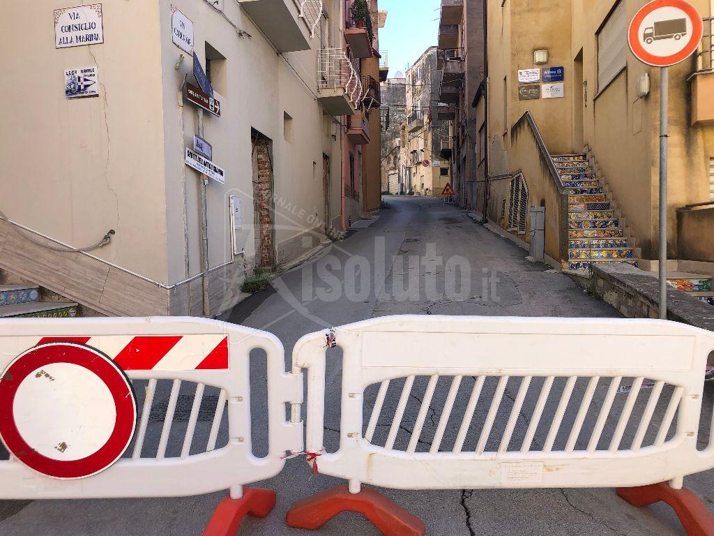 Ultimato cantiere in via Caricatore a Sciacca, lunedì ripristino della normale viabilità