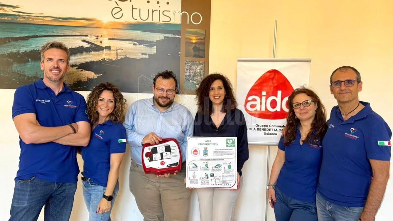 Sciacca "area cardioprotetta", ieri corso salvavita di Aido (Video)