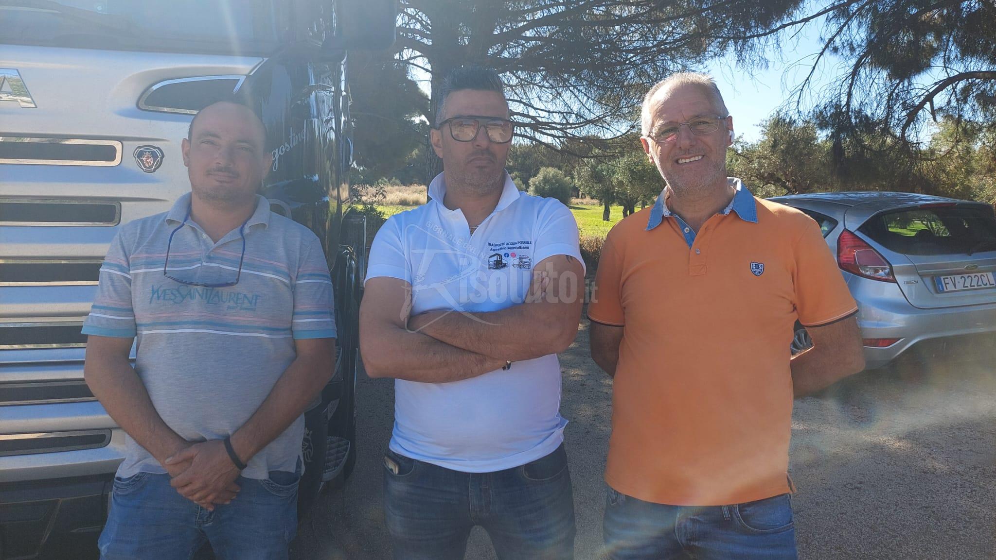 Autobotti ferme a Sciacca: “Non possiamo rifornire alberghi e residence” (Video)