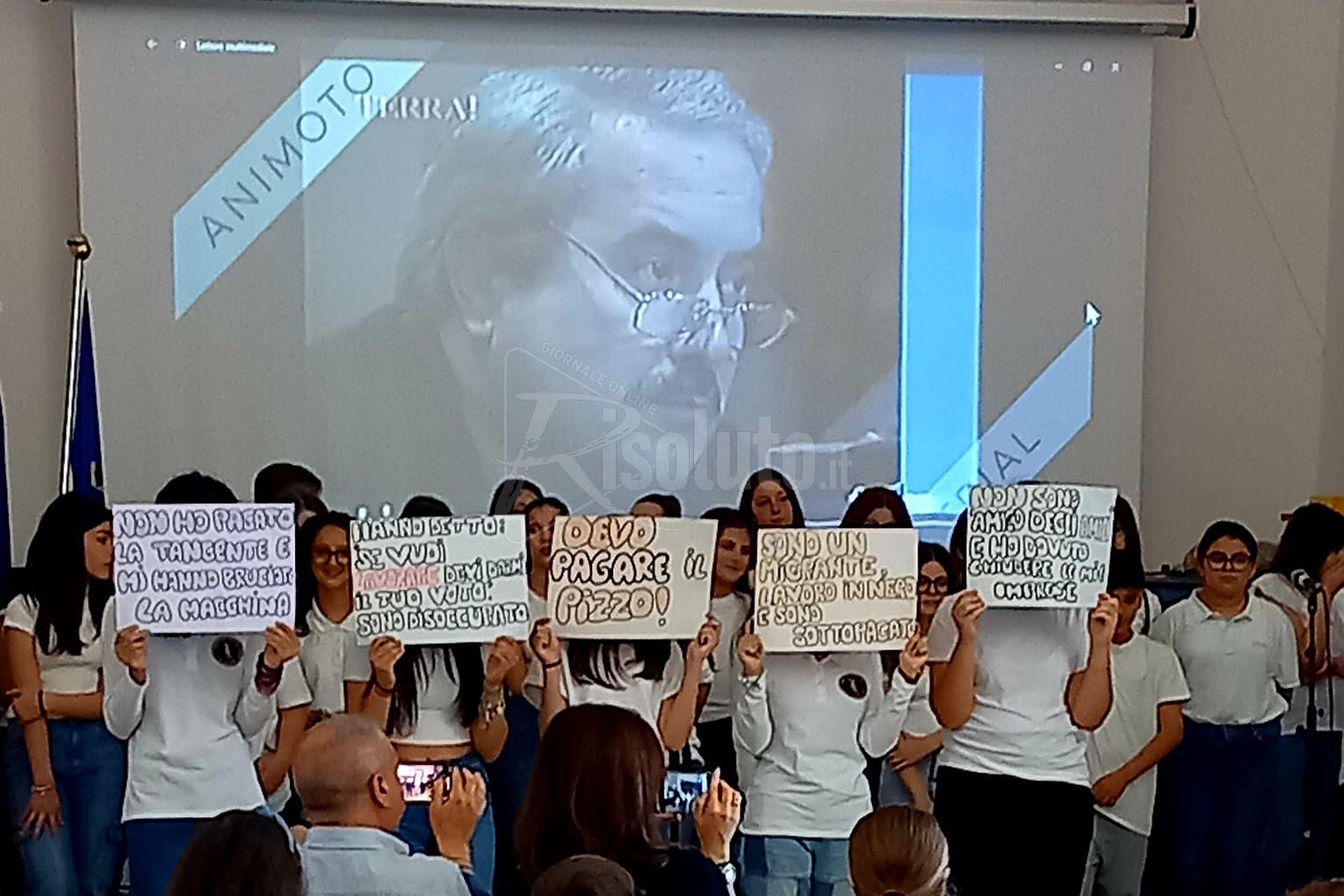 Giornata della legalità all'Istituto Dante Alighieri di Sciacca