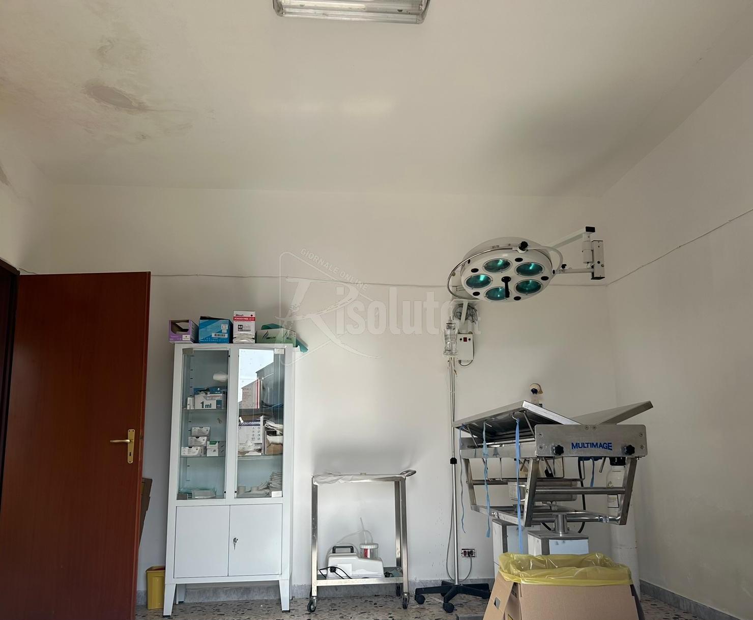 Riapre oggi a Sciacca l'ambulatorio veterinario dell'Asp, eseguiti dal Comune i lavori al tetto