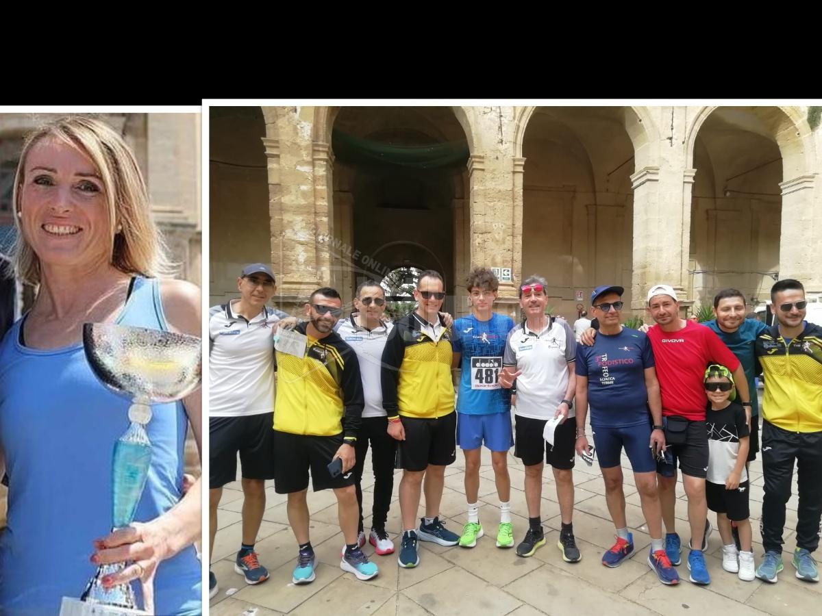 La pioggia non blocca i podisti a Sciacca e Luana Russo vince la gara femminile