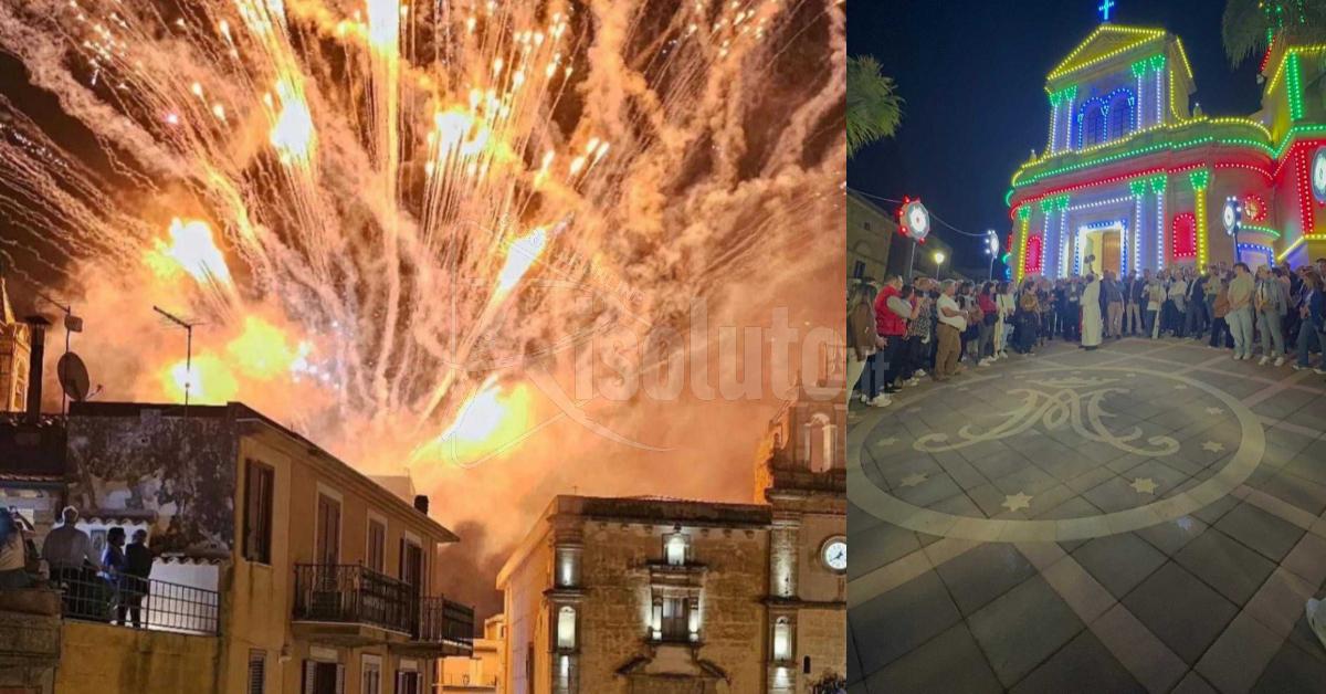 Sambuca in festa, nuovo sagrato del santuario dell'Udienza e lunga notte della processione