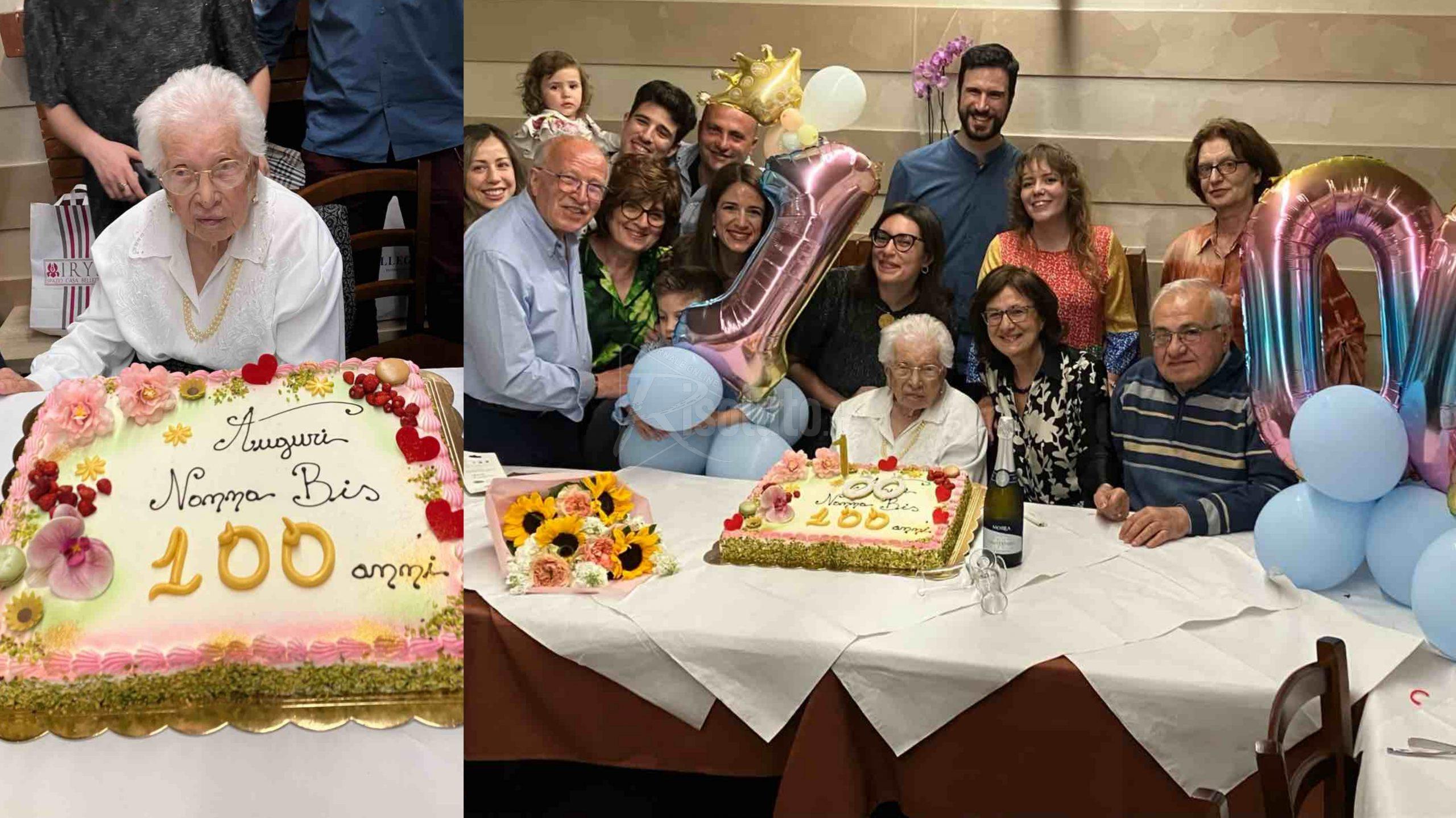 Graziella Cardilicchia di Sciacca compie 100 anni
