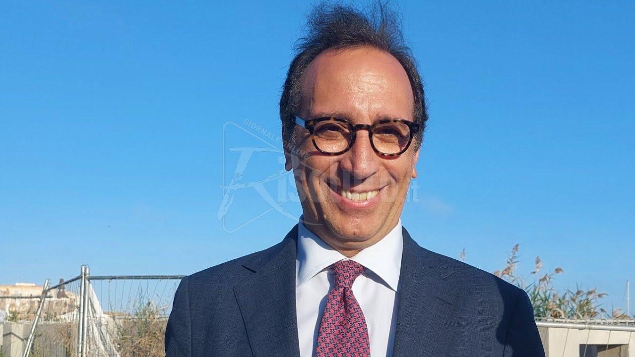 L'assessore Arico' al porto di Sciacca: "Abbiamo i fondi per sbloccare i lavori" (Video)