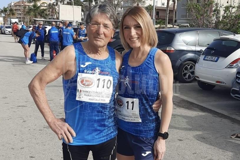 Maratonina di Marsala, in evidenza l’ottantunenne Lazzara di Sciacca