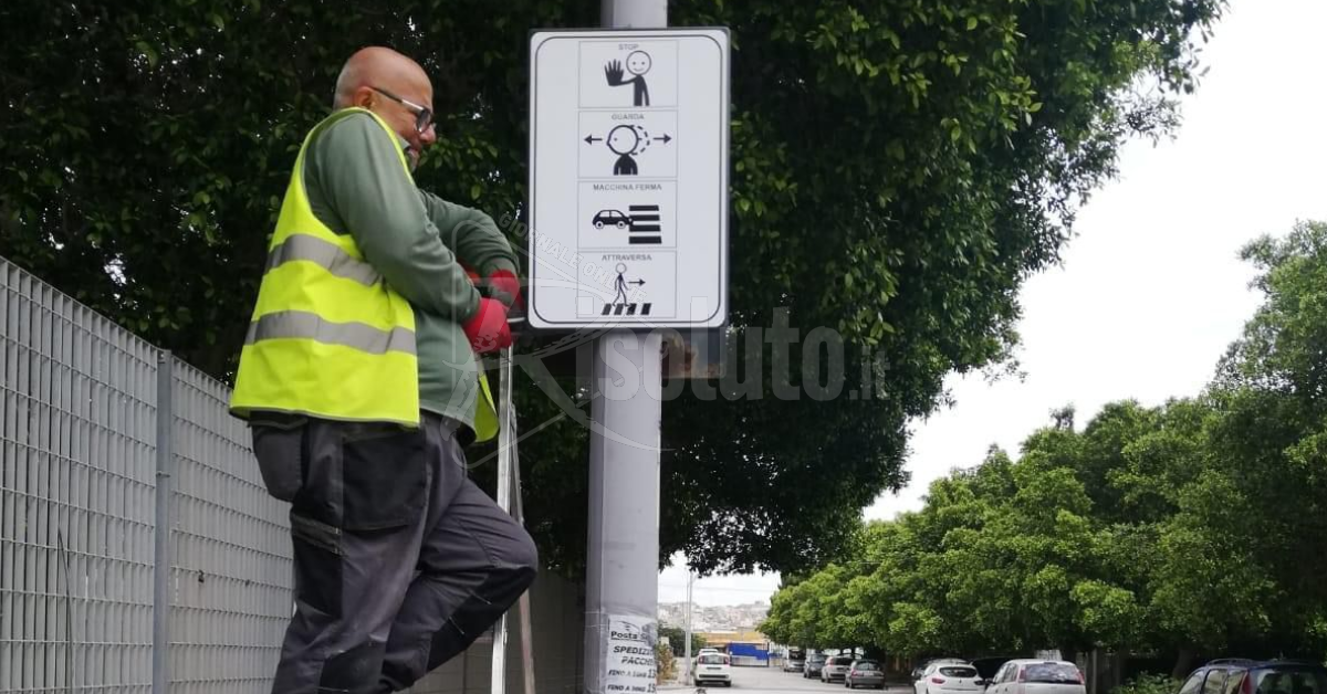 Disabilita’ comunicative, nuova segnaletica Sciacca