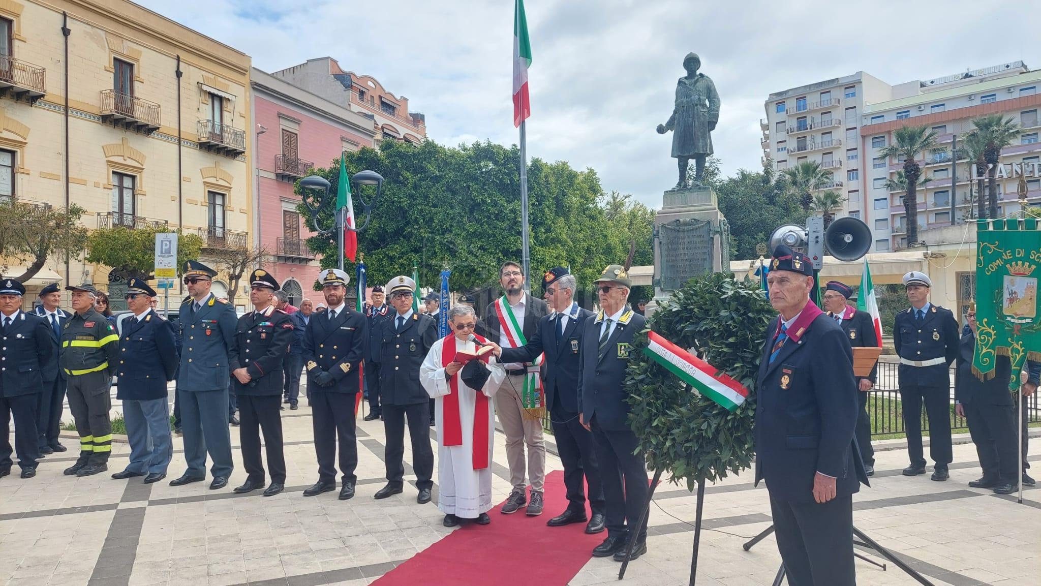 Venticinque aprile a Sciacca, il sindaco Termine: "Rappresenta l'unita'" (Video)