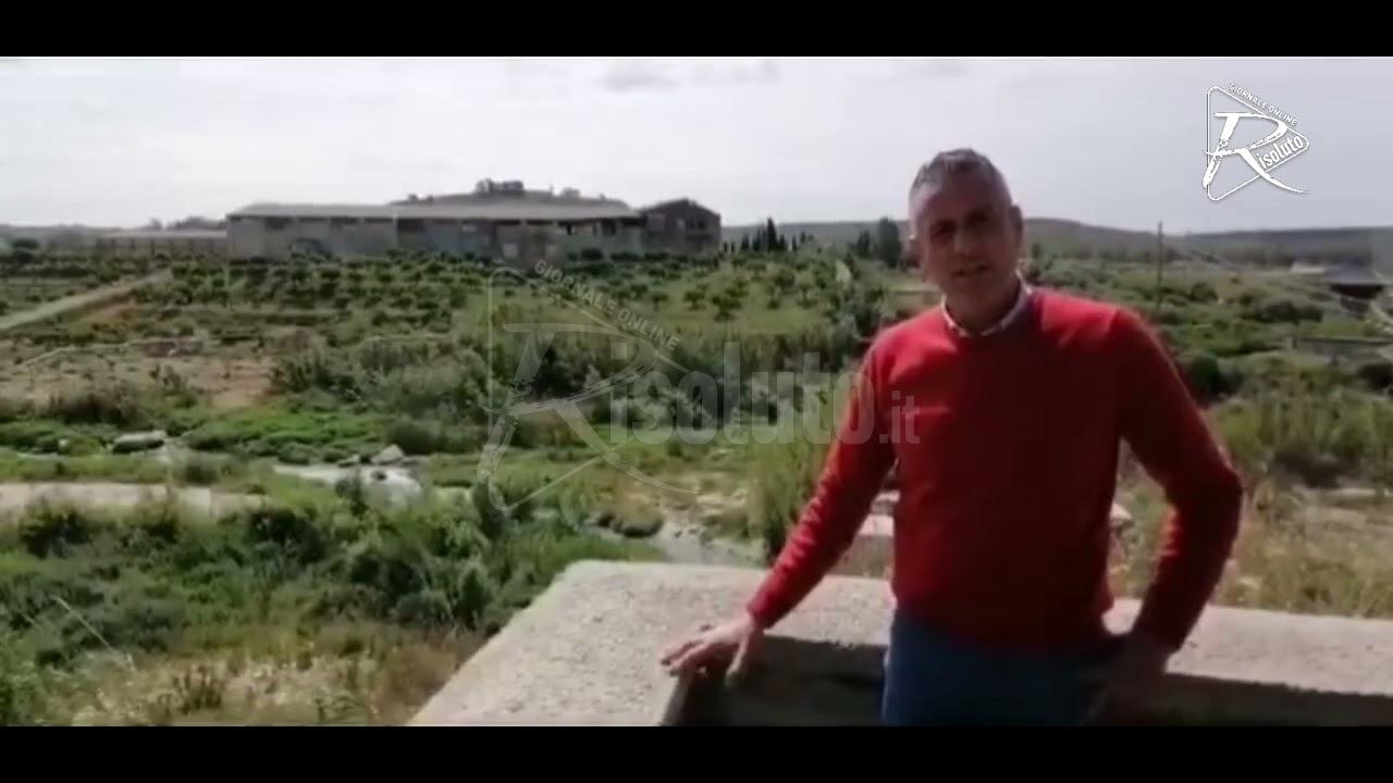 Pace parla dalla foce del Verdura: “Sicilia assetata e acqua che finisce in mare” (Video)
