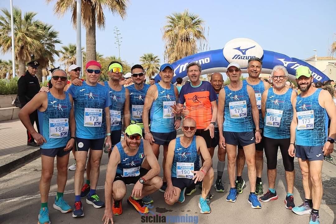 Giuseppe Fara primo dei saccensi alla Maratonina dei Templi ad Agrigento