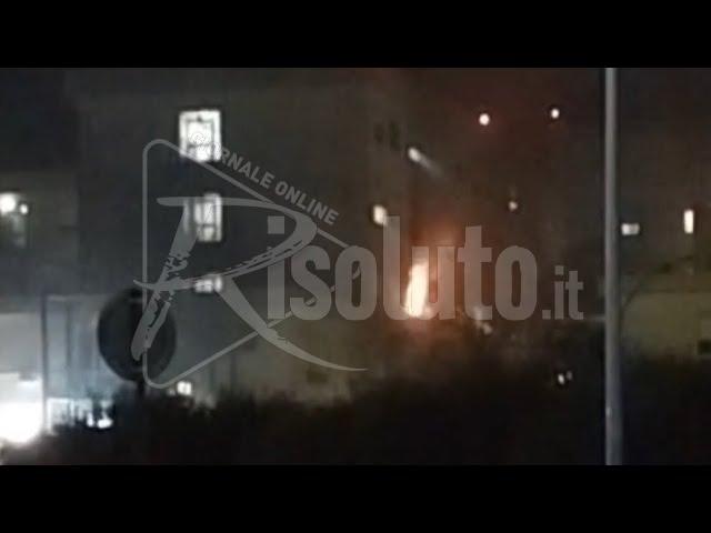 Incendio all'ospedale di Ribera, brucia il reparto di medicina (Video)