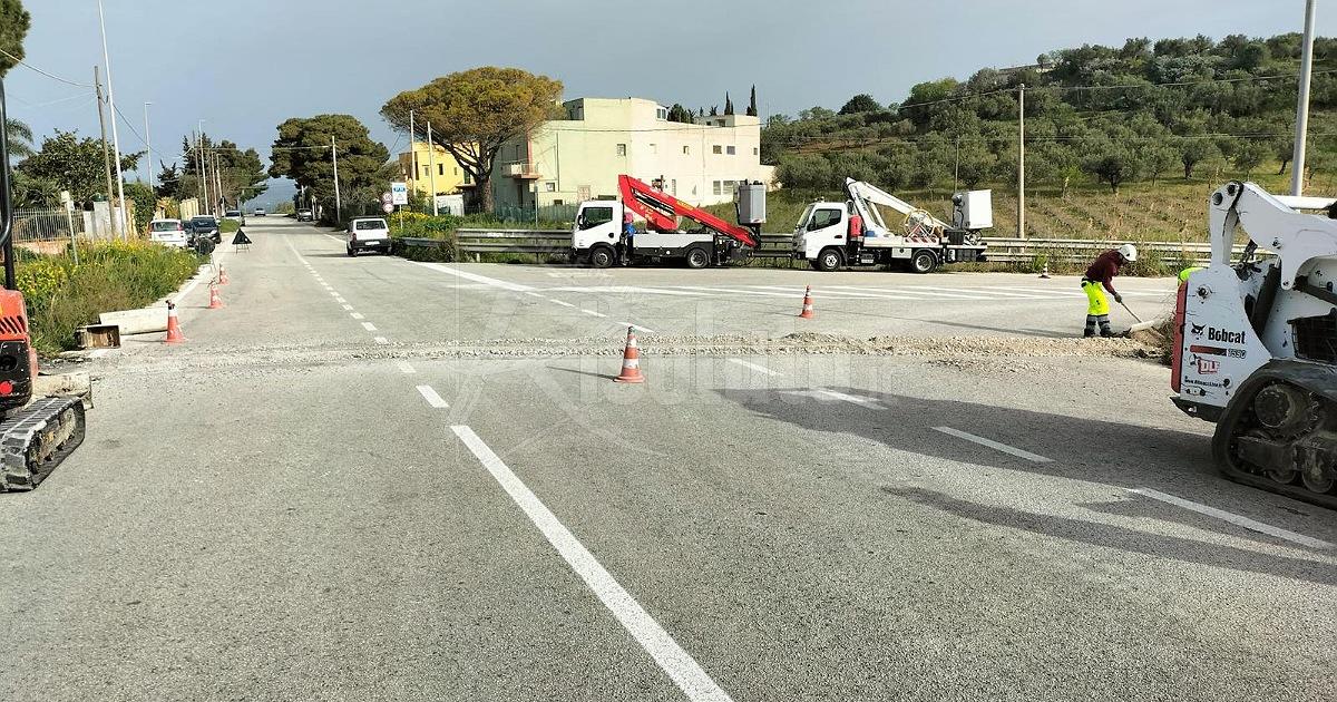 Al via ai lavori di ripristino pubblica illuminazione a San Calogero, cavi rubati per ben 3 volte