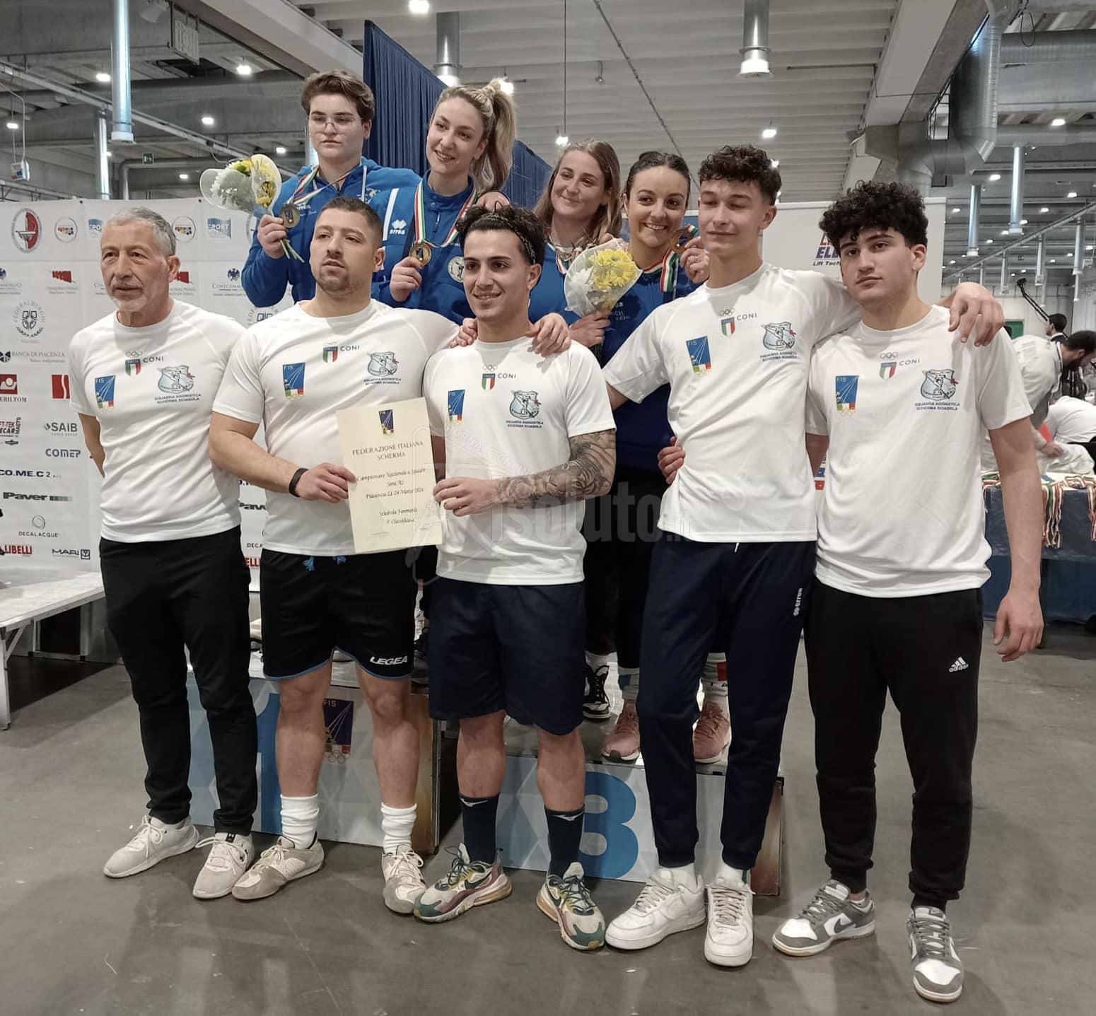 Discobolo Sciacca bronzo ai campionati italiani a squadre e promozione in A1