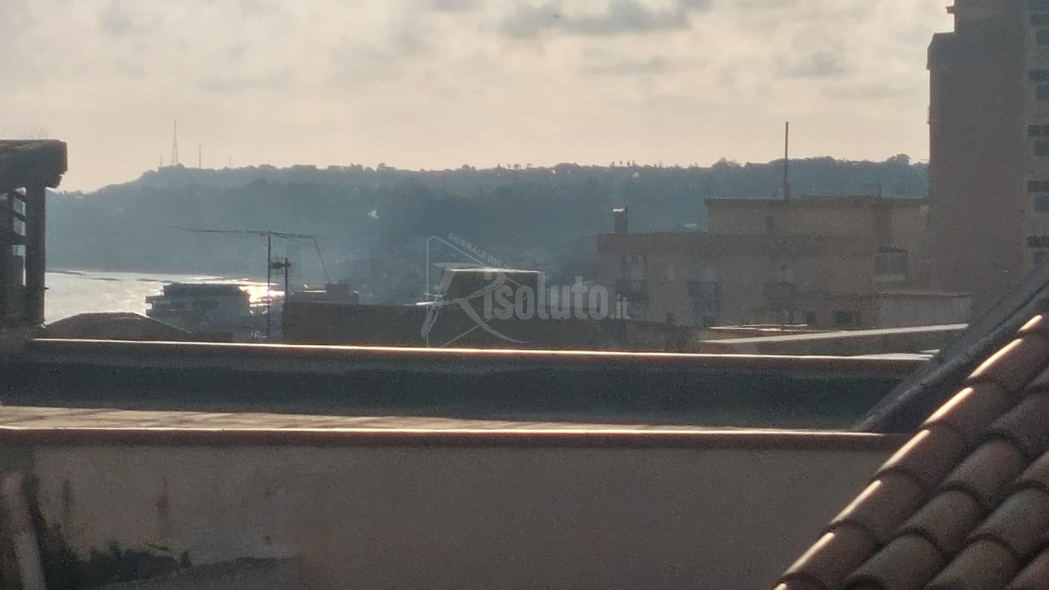 Incendio di sterpaglie nella contrada San Marco (Video)