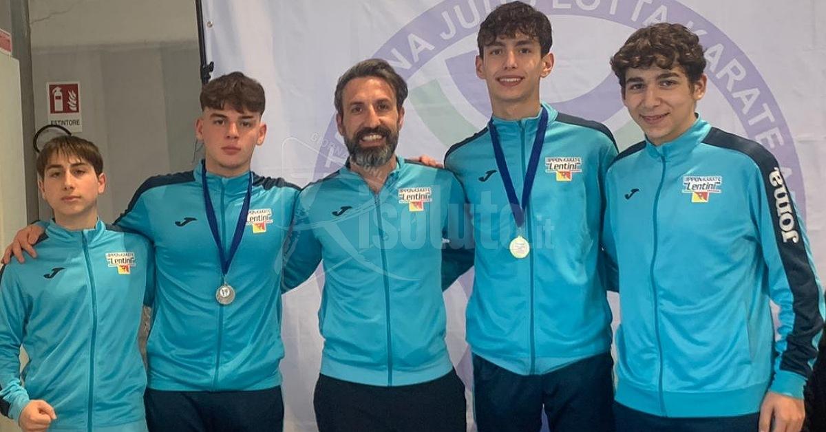 Trionfo della Ippon Karate Lentini e qualificazione ai Campionati Italiani