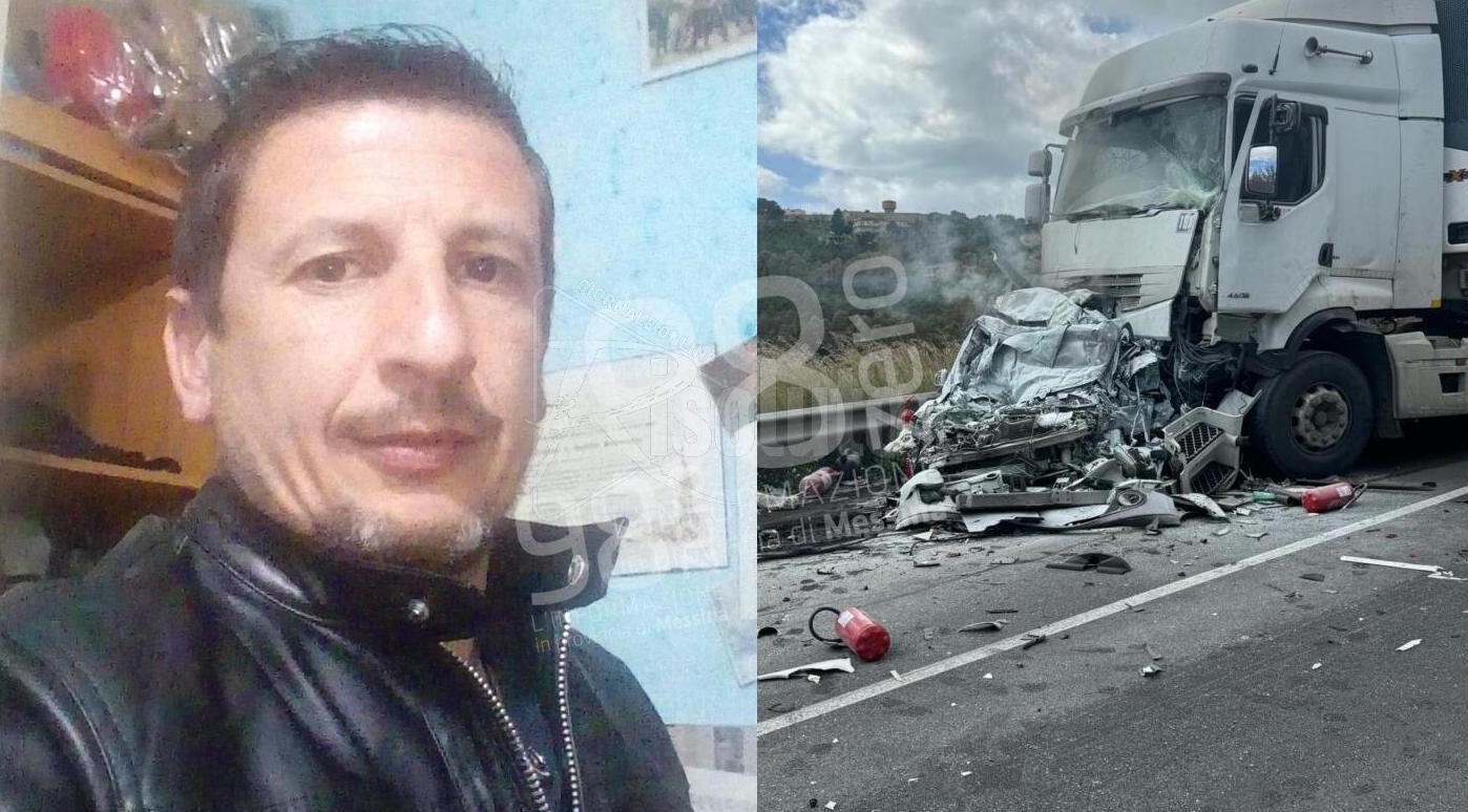 Longi nel Messinese  piange Antonio Araca, la vittima dell'incidente sulla 115 a Sciacca