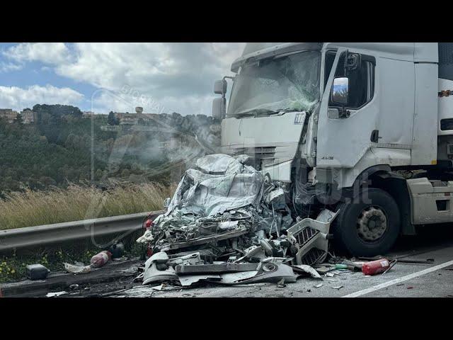 Un morto e un ferito nell’incidente sulla statale 115 a Sciacca (Video)