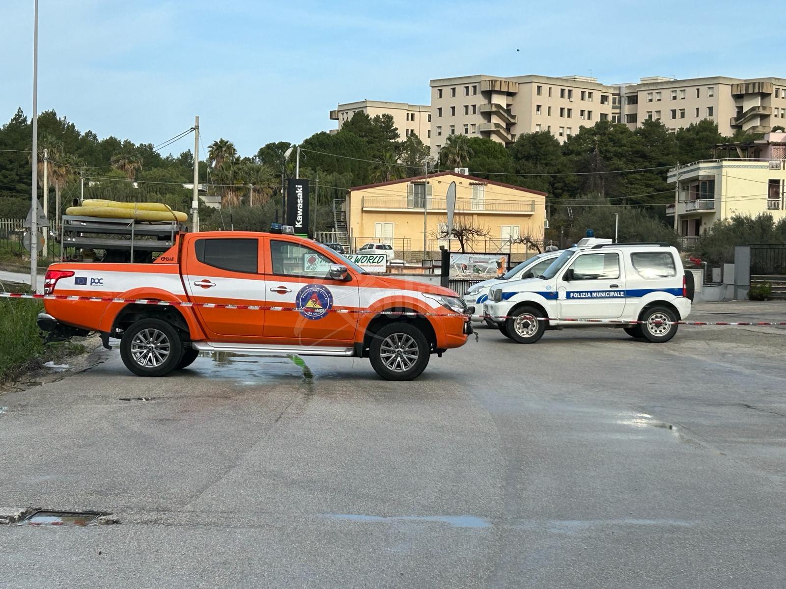 Sciacca, fuga di gas e via Pompei chiusa al transito