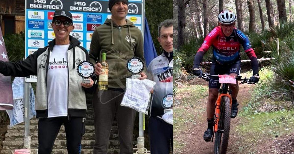 Mountain bike, Bonifacio secondo ad Erice si prepara alla Granfondo di Sambuca