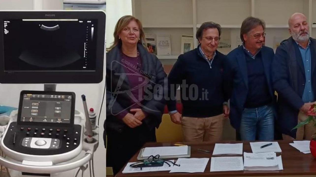 Santa Margherita, inaugurato ecografo finanziato dalla Regione 