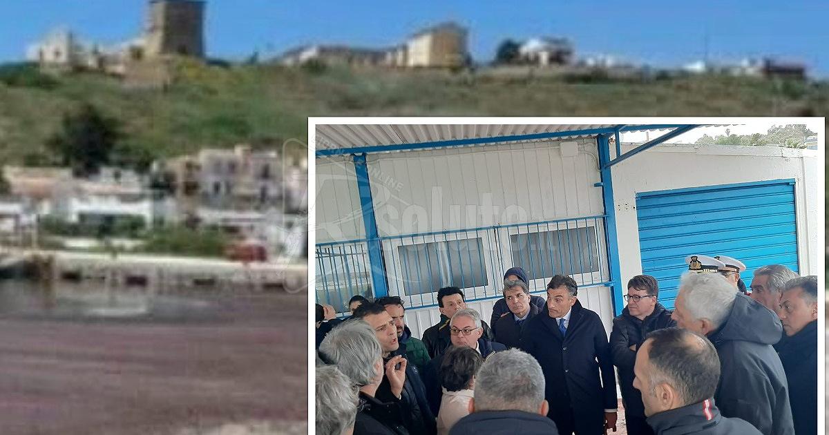 Via la posidonia da Porto Palo, sopralluogo ieri con assessore regionale Tamajo