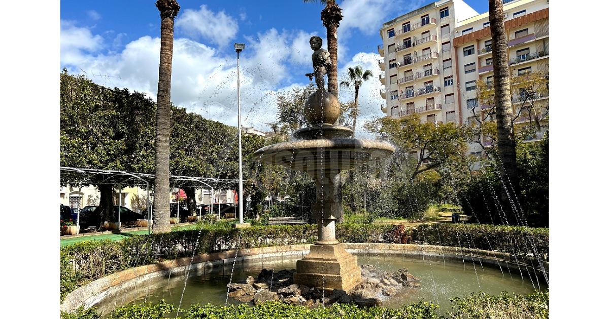 Tornano a zampillare le fontane di piazza Carmine e Lombardo a Sciacca