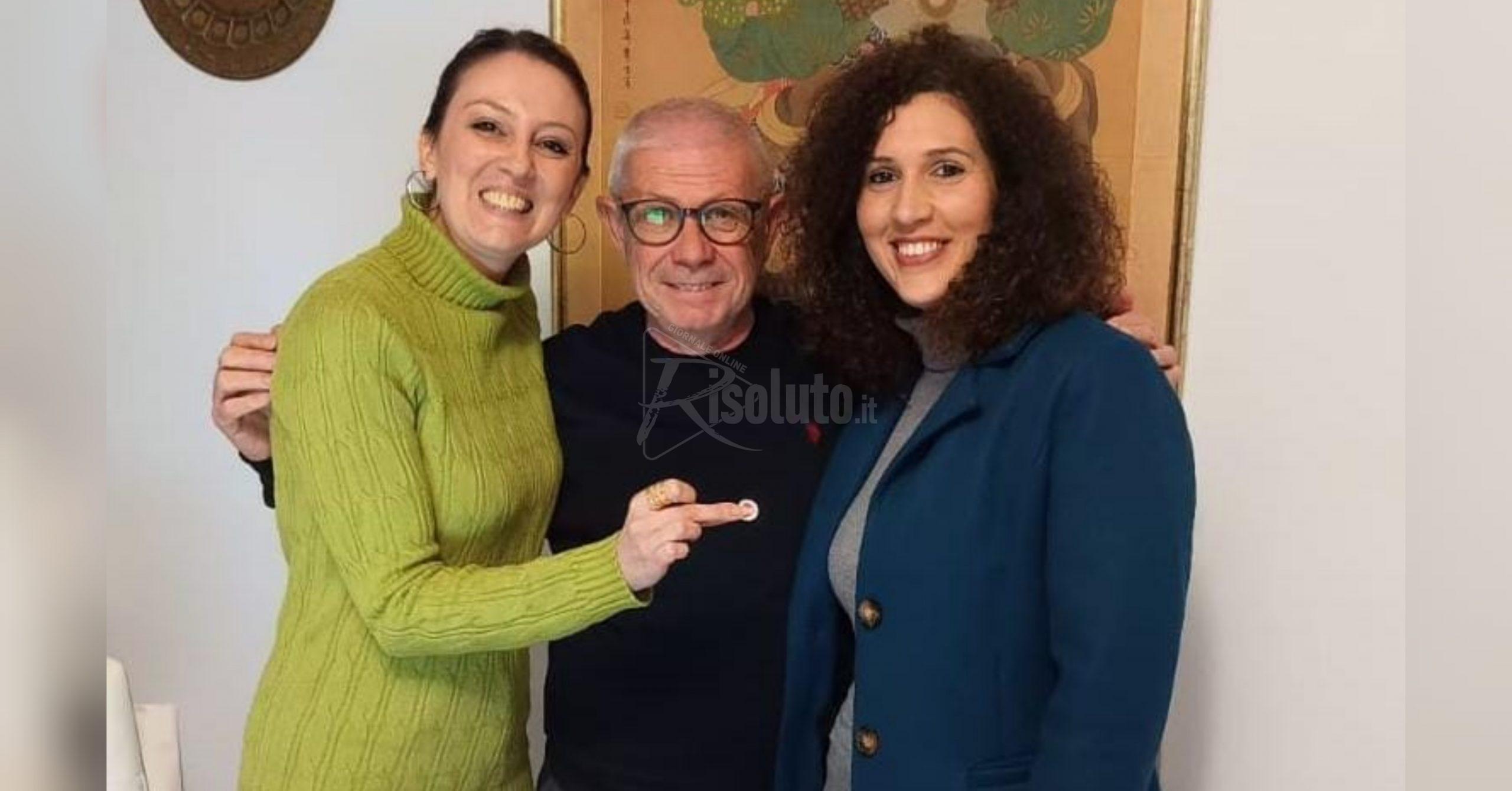 Francesca Licari, Lidia Rizzuto e Antonio Lauricella