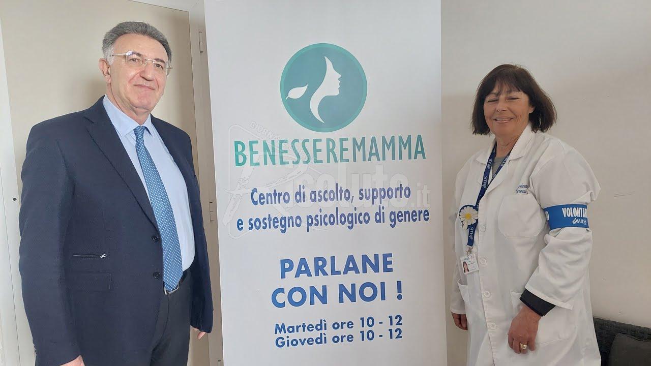 Supporto psicologico alle mamme, inaugurato un "Centro di ascolto" nella Ginecologia di Sciacca (Video)