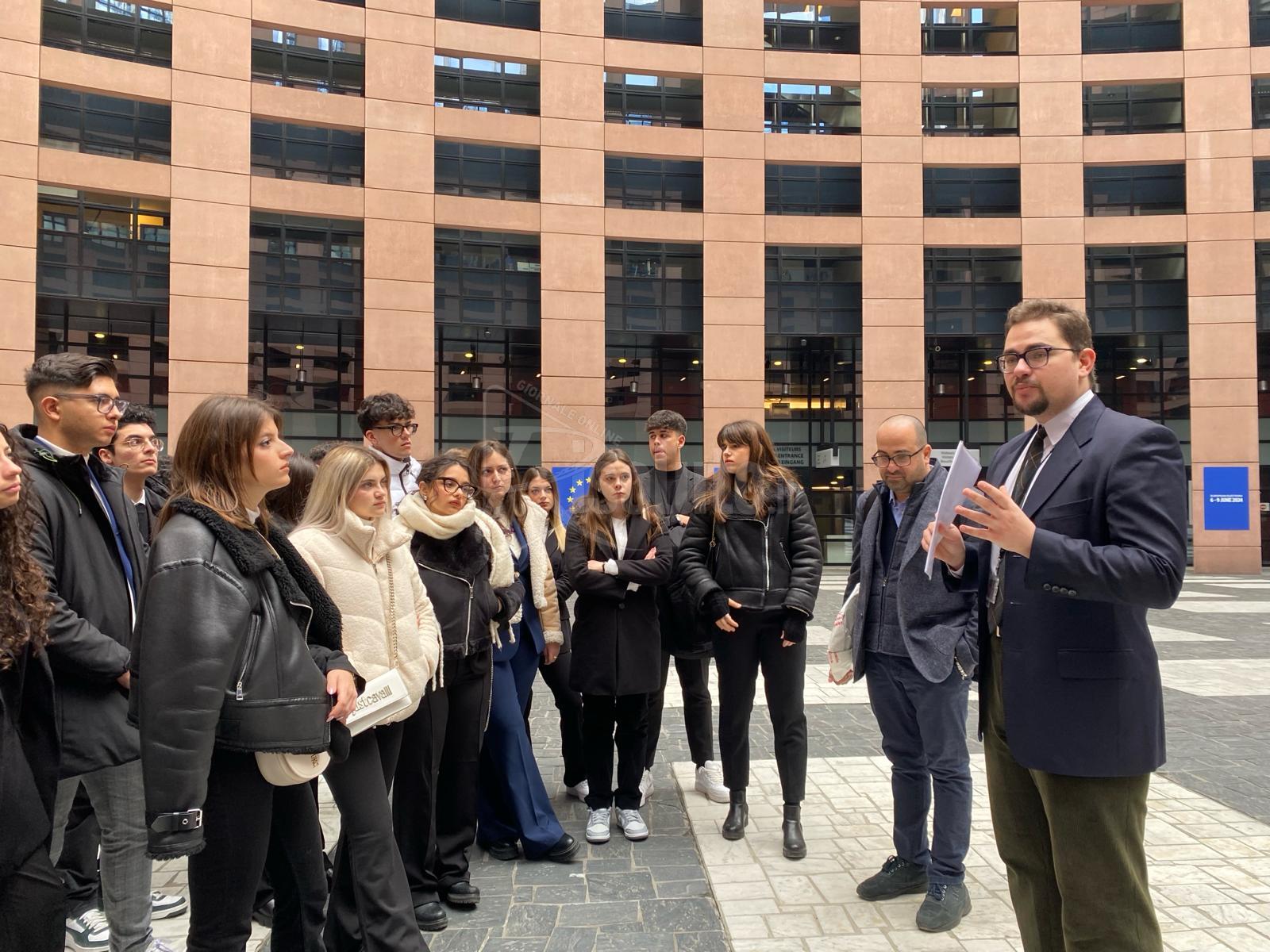 Viaggio d’istruzione a Strasburgo per le quinte del Fazello di Sciacca