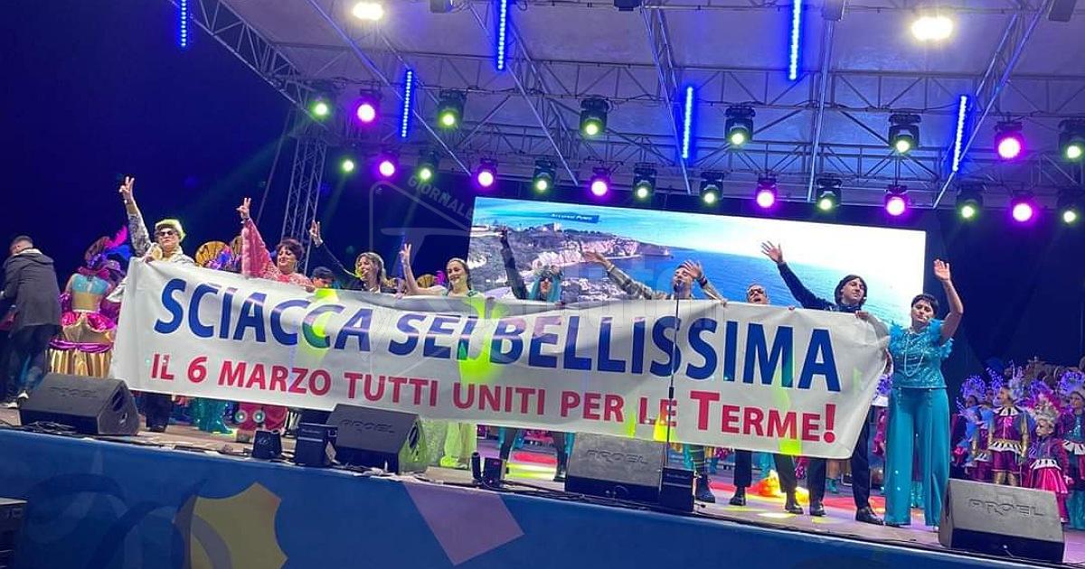 Messaggi importanti dal palco del Carnevale di Sciacca, dalla protesta agricoltori alla causa Terme