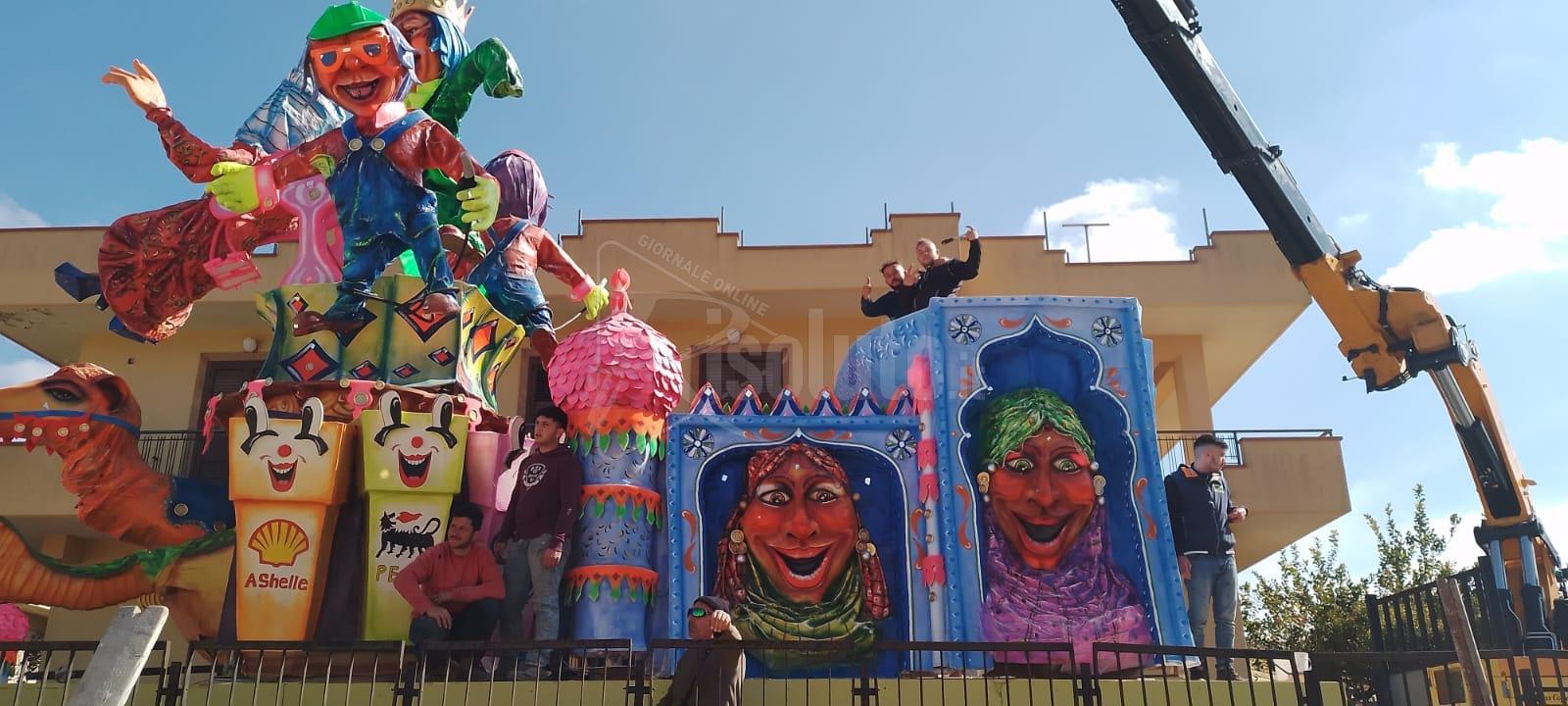 Carnevale di Montevago, al via da domani