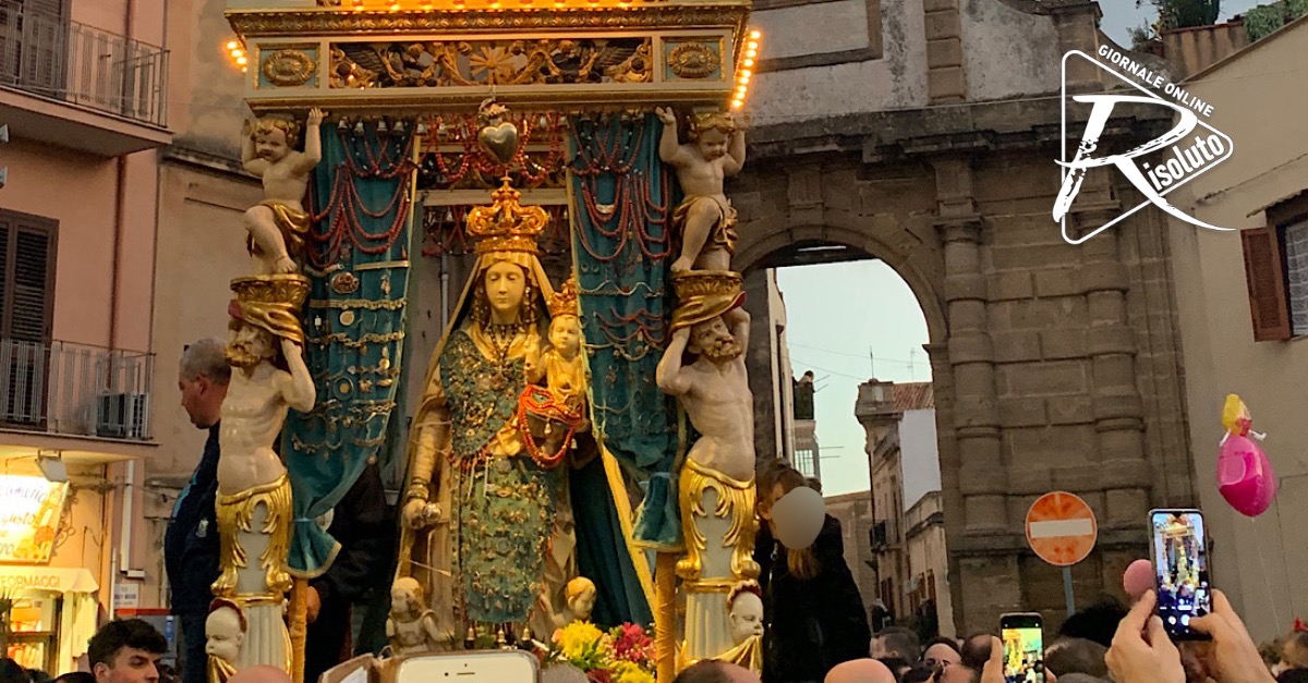 Oggi a Sciacca il Voto e domani la Processione della Madonna del Soccorso