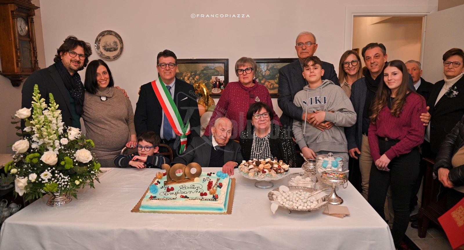 Menfi in festa per il centenario Giuseppe Bivona