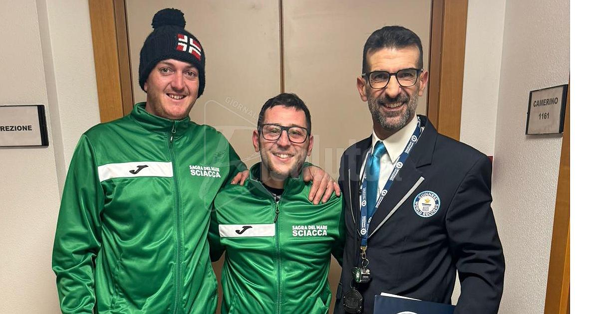 Due saccensi allo "Show dei Record" di Canale Cinque