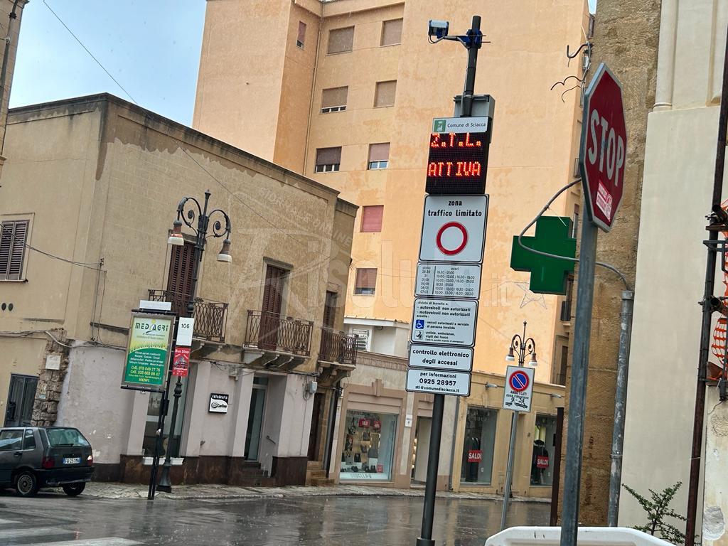 Ztl mantenuta anche con la pioggia a Sciacca