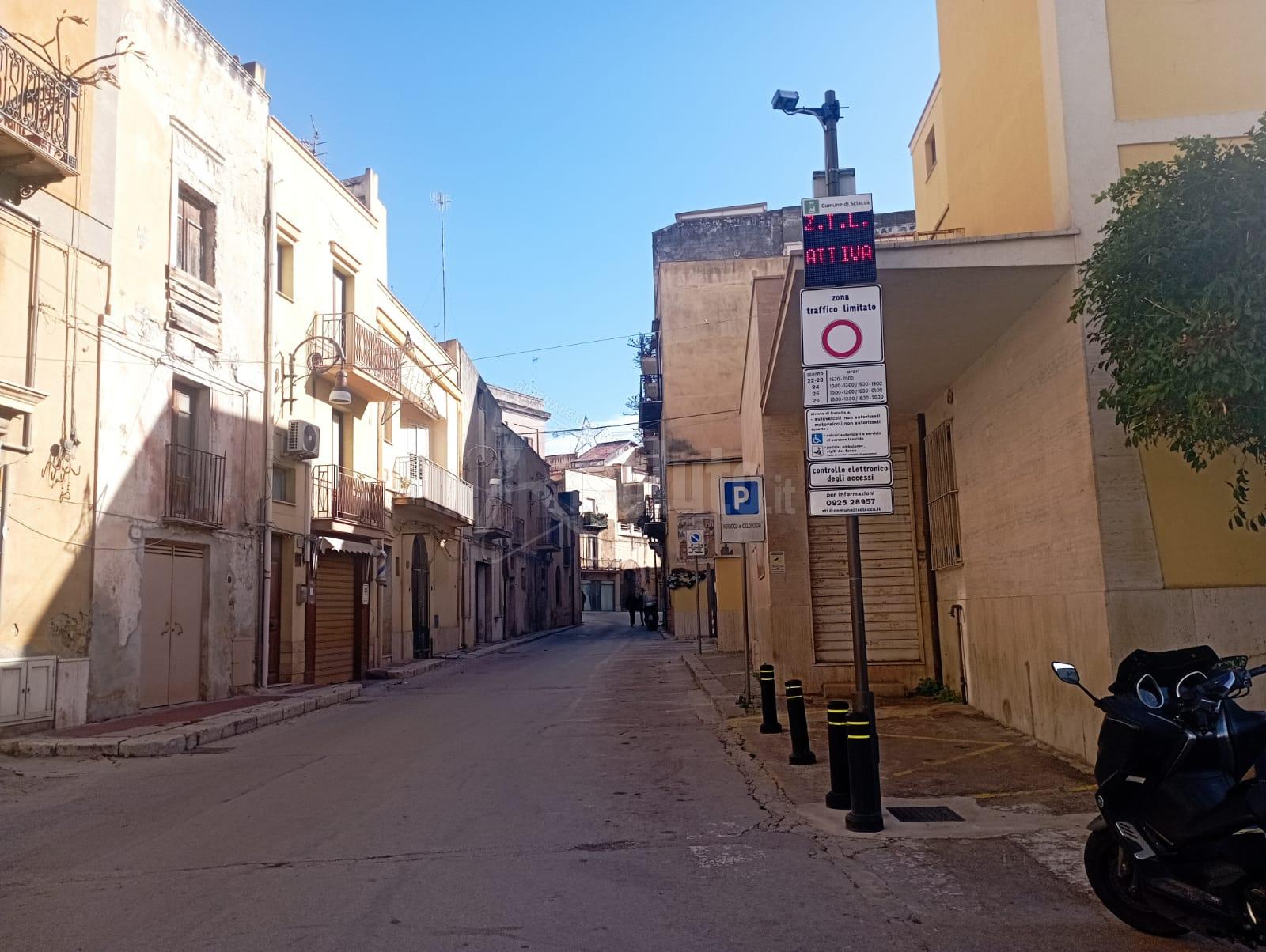 Ztl a Sciacca, Monte e Bivona propongono di spostare i varchi elettronici